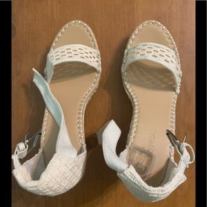 Nautica cream wedges size 71/2